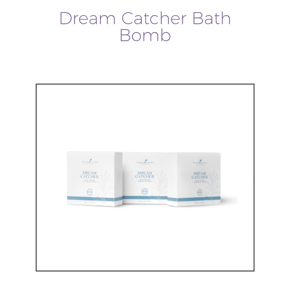 Young Living Dream Catcher Bathbombs